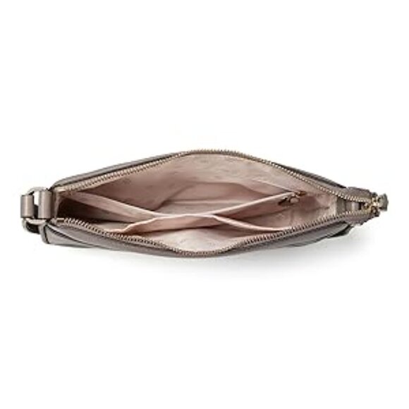 #89 NWT - Kate Spade New York Run Around Medium Crossbody Mineral Grey - Picture 4 of 12